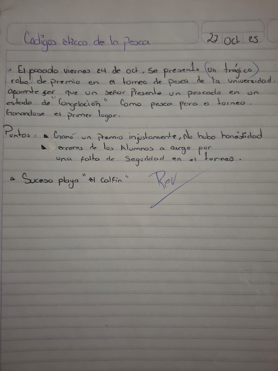 apuntes de etica y valores del mes de octubre